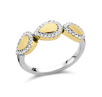 Silver Rose Ring R2385GB