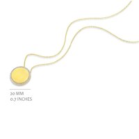 Silver Rose ketting P2326GB