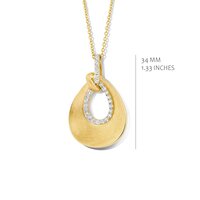 Silver Rose ketting P2381GB