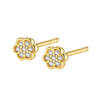 Diamanti Per Tutti Oorbellen First Flower M2532