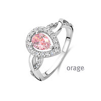 Orage ring BA246 roze morganiet