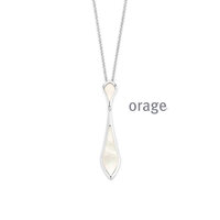 Orage ketting BA346 parelmoer
