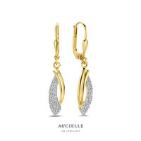 18 karaat gouden oorbellen Aucielle AE0205C
