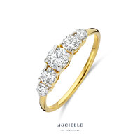 18 karaat gouden ring Aucielle AR9026A labgrown diamant