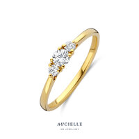 18 karaat gouden ring Aucielle AR9022A labgrown diamant