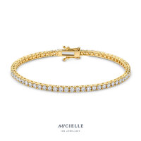 18 Karaat gouden Armband Aucielle AA9000A labgrown diamant