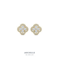 18 karaat gouden oorbellen Aucielle AE0297C