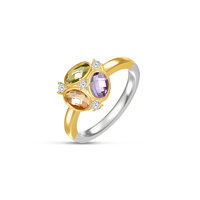 Silver Rose Ring R2561MC